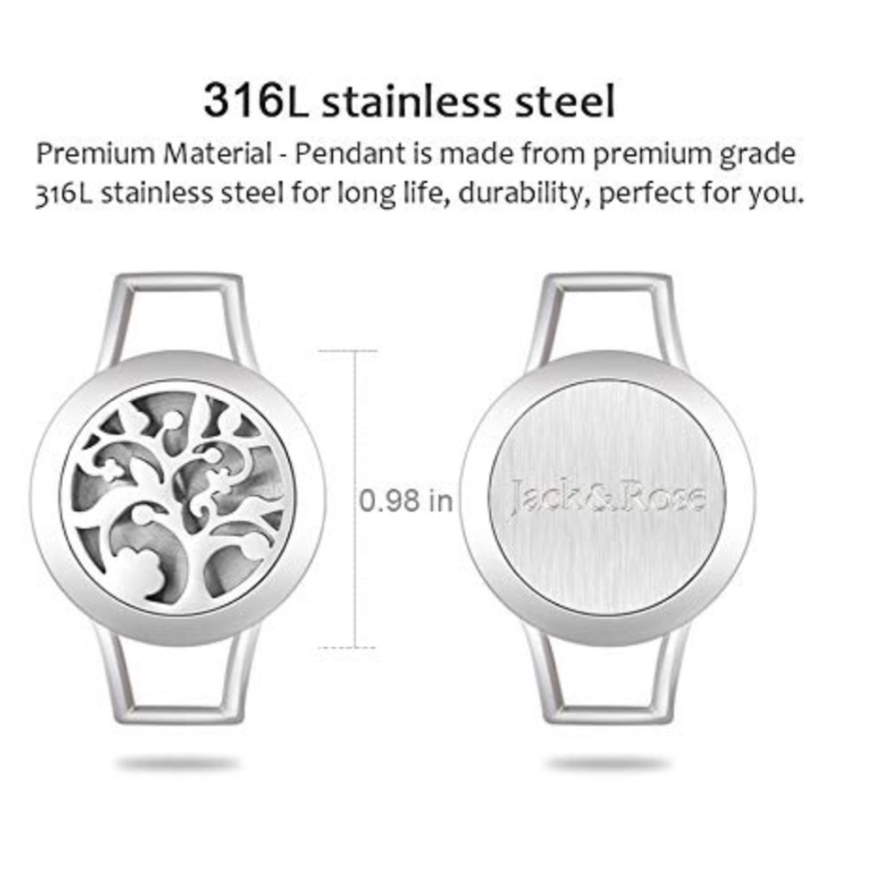 Bracelet Stainless Steel Aromatherapy Locket - Picture 4 of 7